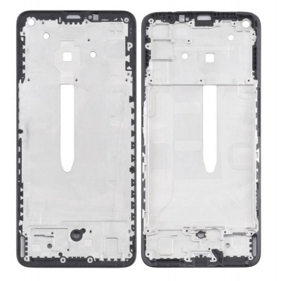 Lcd Frame Middle Chassis For Realme X7 Black By - Maxbhi Com