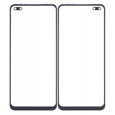 Replacement Front Glass For Infinix Note 8 Black By - Maxbhi Com