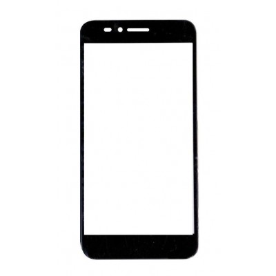 Replacement Front Glass For Intex Aqua S7 Black By - Maxbhi Com