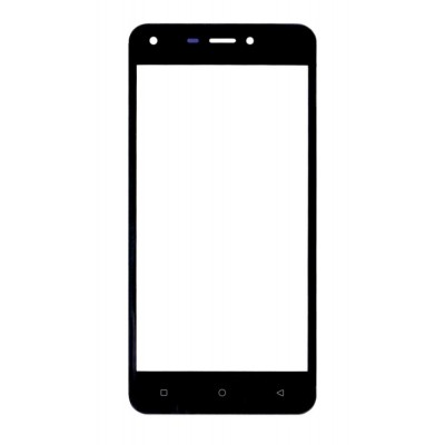 Replacement Front Glass For Karbonn Aura Power 4g Plus Black By - Maxbhi Com