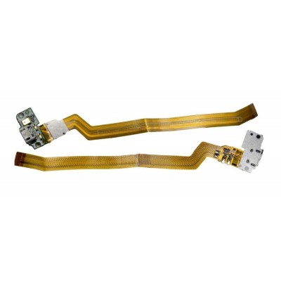 Charging Connector Flex Pcb Board For Micromax A350 Canvas Knight By - Maxbhi Com