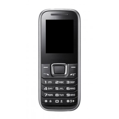 Lcd Frame Middle Chassis For Samsung E1232b Black By - Maxbhi Com
