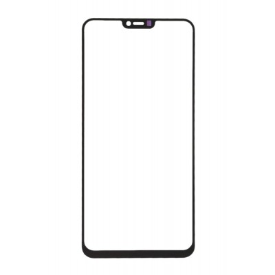 Replacement Front Glass For Vivo X21 Black By - Maxbhi Com