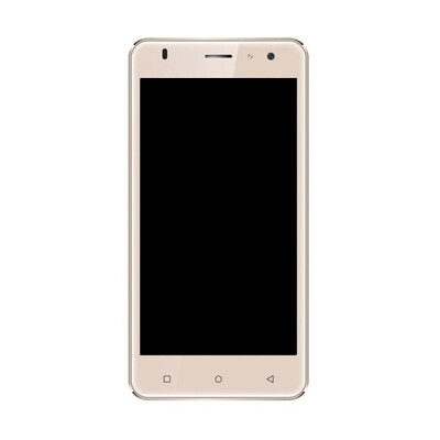 LCD Frame Middle Chassis for Intex Aqua S3 Black