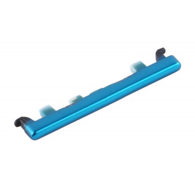 Volume Side Button Outer For Xiaomi Redmi Note 9 Pro Max Blue By - Maxbhi Com