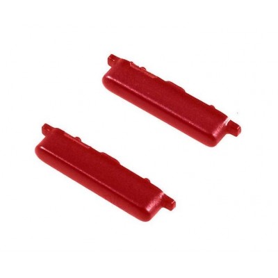 Volume Side Button Outer for Apple iPhone SE 2020 Red - Plastic Key