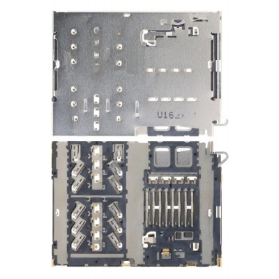 Sim Connector For Samsung Galaxy A41 By - Maxbhi Com