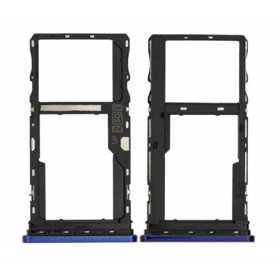 Sim Card Holder Tray For Motorola Moto G9 Play Black - Maxbhi Com