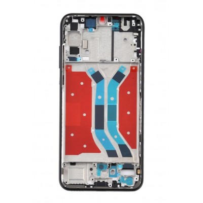 Lcd Frame Middle Chassis For Huawei Y8p Black By - Maxbhi Com