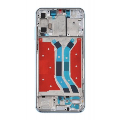 Lcd Frame Middle Chassis For Huawei Y8p Blue By - Maxbhi Com