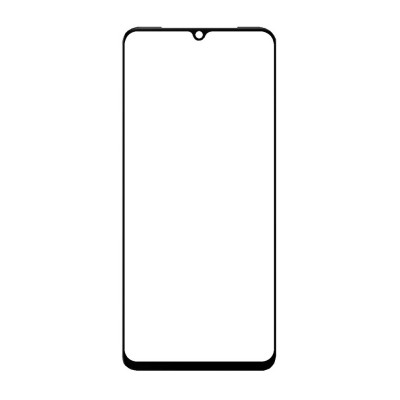 Replacement Front Glass For Vivo V20 2021 Black By - Maxbhi Com