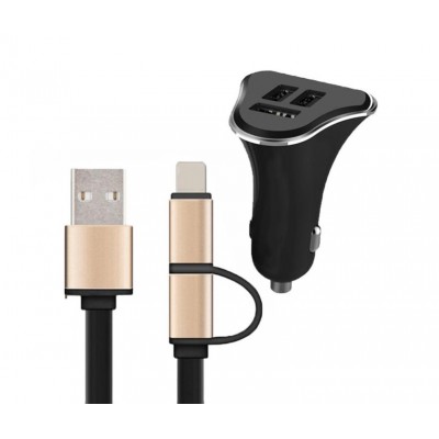Car Charger For Xiaomi Redmi 2 With Usb Cable - Maxbhi.com