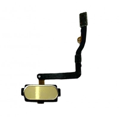Home Button Complete For Samsung Galaxy C7 Gold By - Maxbhi Com