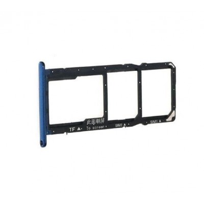 Sim Card Holder Tray For Huawei Y6 Prime 2018 Blue - Maxbhi Com