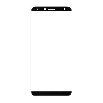 Replacement Front Glass For Intex Infie 3 Black By - Maxbhi Com