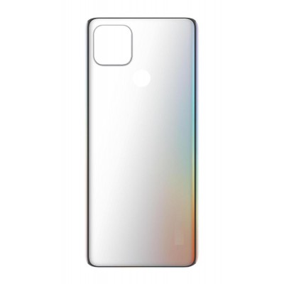 Back Panel Cover For Oppo A15s Silver - Maxbhi Com