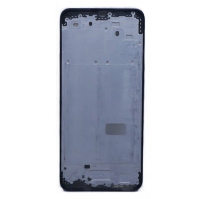 Lcd Frame Middle Chassis For Oppo A15s Black By - Maxbhi Com