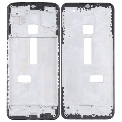 Lcd Frame Middle Chassis For Realme V3 Silver By - Maxbhi Com