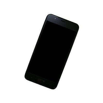 Home Button Complete For Infocus A3 Black By - Maxbhi Com