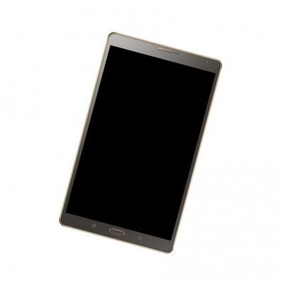 Home Button Complete For Samsung Galaxy Tab S 8 4 Lte Brown By - Maxbhi Com