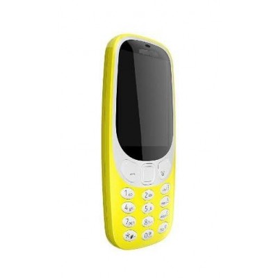Power Button Outer For Nokia 3310 New Yellow By - Maxbhi Com
