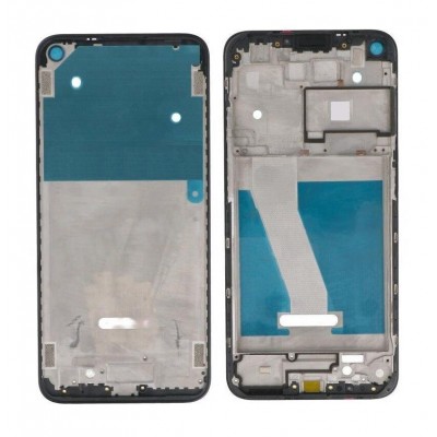 Lcd Frame Middle Chassis For Nokia 3 4 Purple By - Maxbhi Com