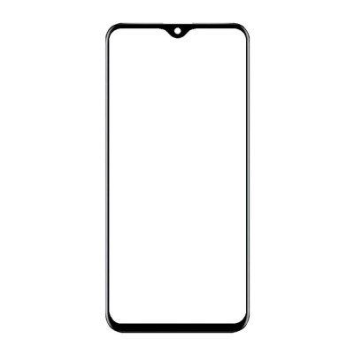 Replacement Front Glass For Vivo Y12s Black By - Maxbhi Com