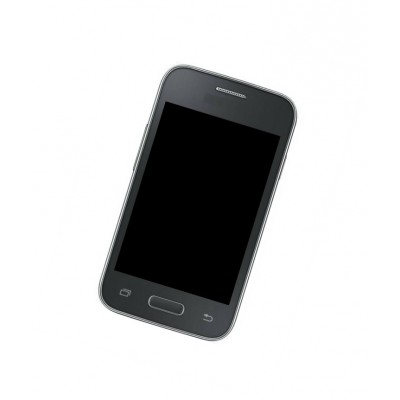 Home Button Complete For Samsung Galaxy Young 2 Smg130h Black By - Maxbhi Com