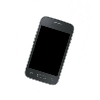 Home Button Complete For Samsung Galaxy Young 2 Smg130h Charcoal By - Maxbhi Com
