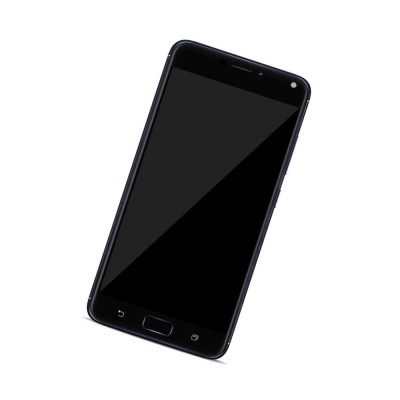 Home Button Complete For Asus Zenfone 4 Max Black By - Maxbhi Com