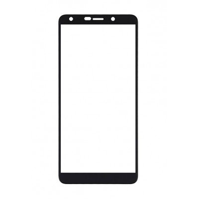 Replacement Front Glass For Wiko Y61 Black By - Maxbhi Com