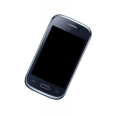 Home Button Complete For Samsung Galaxy Young S6310 Black By - Maxbhi Com