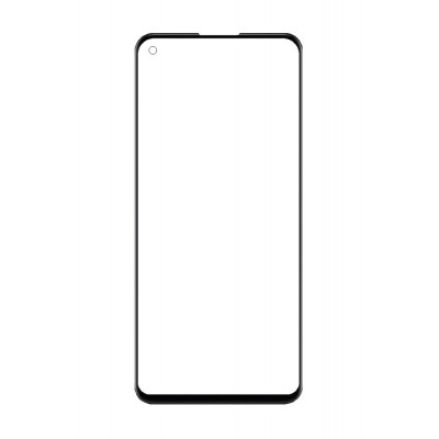 Replacement Front Glass For Oppo Reno 5 4g Silver By - Maxbhi Com