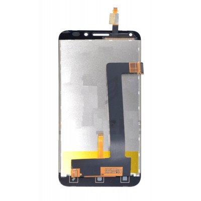 Lcd With Touch Screen For Intex Aqua Strong 5 1 Black By - Maxbhi Com