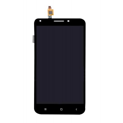 Lcd With Touch Screen For Intex Aqua Strong 5 1 Black By - Maxbhi Com