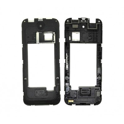 Lcd Frame Middle Chassis For Nokia 225 Dual Sim Blue By - Maxbhi Com