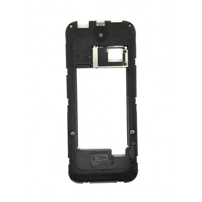 Lcd Frame Middle Chassis For Nokia 225 Dual Sim Red By - Maxbhi Com