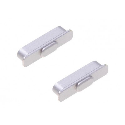 Volume Side Button Outer For Blu G90 White By - Maxbhi Com