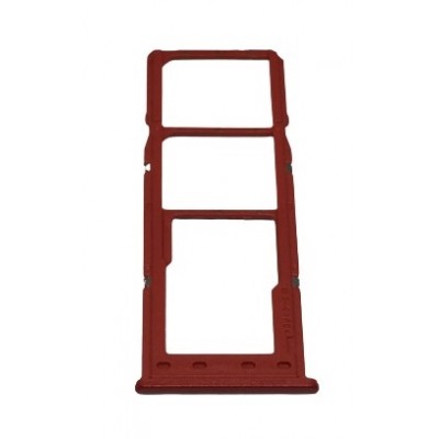 Sim Card Holder Tray For Samsung Galaxy M02 Red - Maxbhi Com