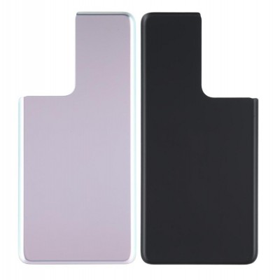 Back Panel Cover For Samsung Galaxy S21 Ultra Silver - Maxbhi Com