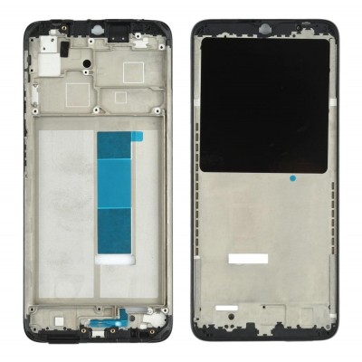 Lcd Frame Middle Chassis For Xiaomi Poco M3 Black By - Maxbhi Com