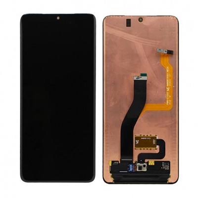 Lcd With Touch Screen For Samsung Galaxy S21 Ultra Titanium By - Maxbhi Com