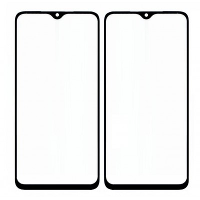 Replacement Front Glass For Xiaomi Poco M3 White By - Maxbhi Com