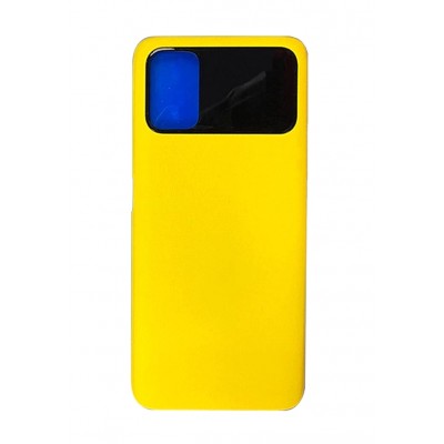 Back Panel Cover For Xiaomi Poco M3 Yellow - Maxbhi Com