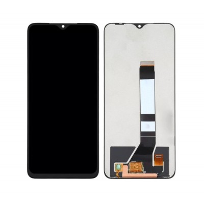 Lcd With Touch Screen For Xiaomi Poco M3 Black By - Maxbhi Com