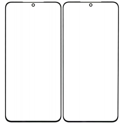 Replacement Front Glass For Samsung Galaxy S21 Plus Black By - Maxbhi Com