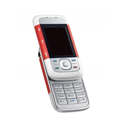 Volume Side Button Outer For Nokia 5300 Red White By - Maxbhi Com