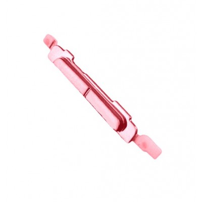 Volume Side Button Outer For Nokia Asha 300 Red By - Maxbhi Com