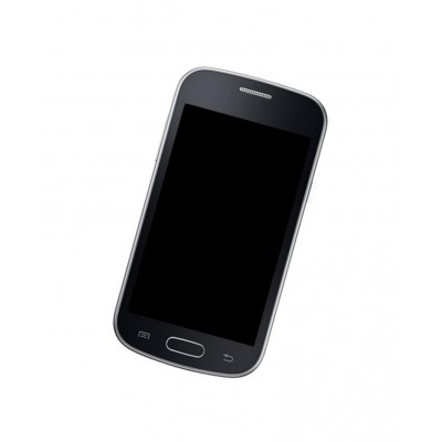 Home Button Outer For Samsung Galaxy Fresh Duos S7392 With Dual Sim Black By - Maxbhi Com