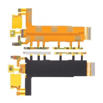 Power Button Flex Cable For Sony Xperia Z3 Dual D6633 On Off Flex Pcb By - Maxbhi Com